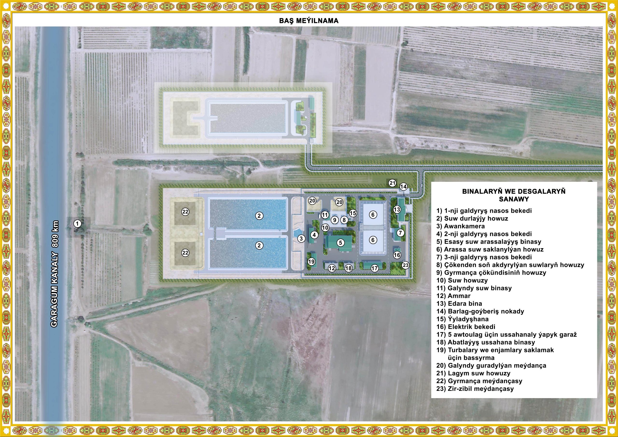 Turkmenistan Ovadandepe Icme Suyu Aritma Tesisi